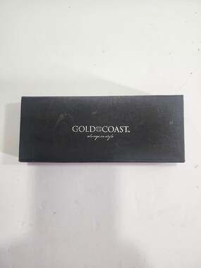 Gold Coast Always In Style Black and Chrome Checkered Pen Set in Gift Box